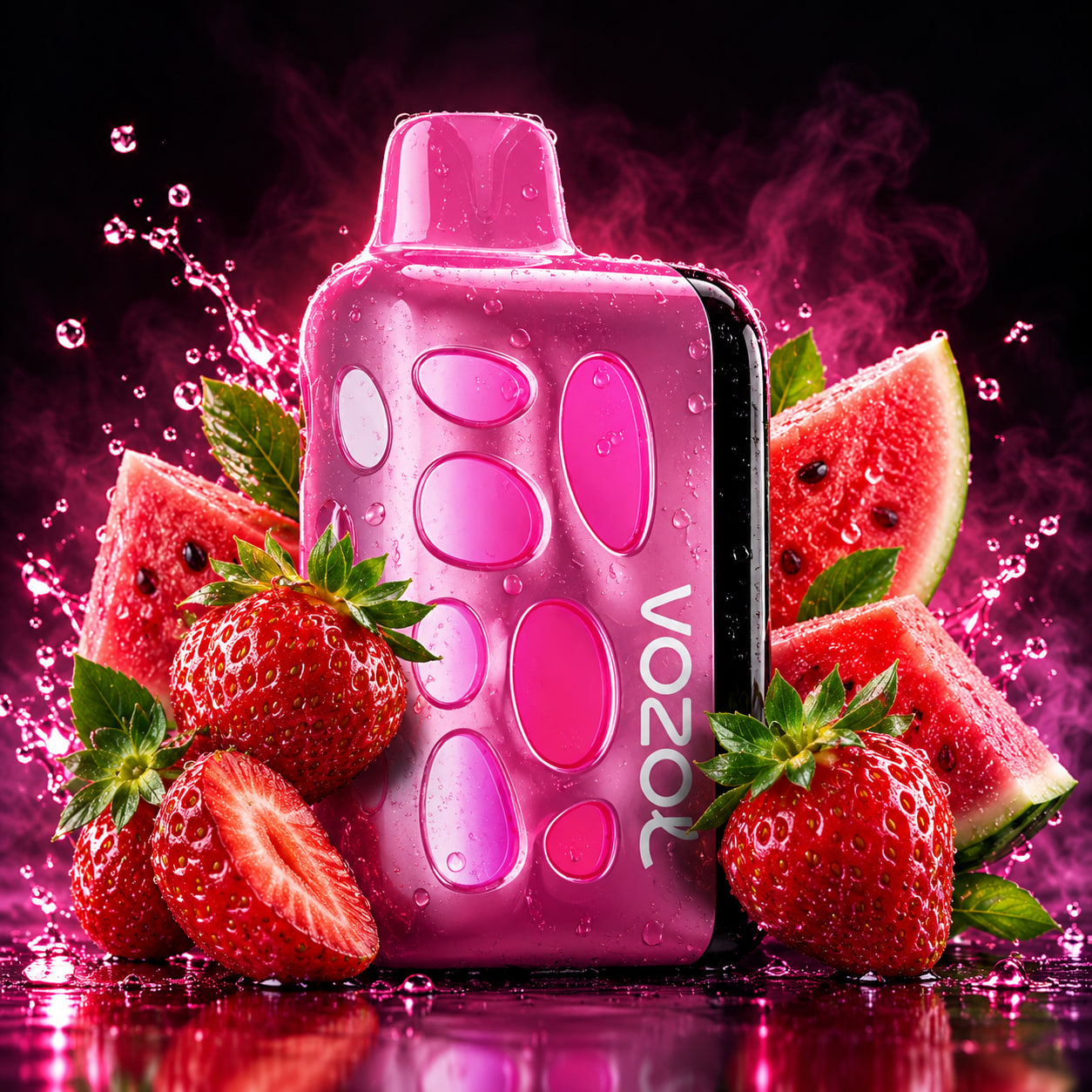 Vоzоl Rаvе 40000 Strawberry Watermelon (Полуниця Кавун)