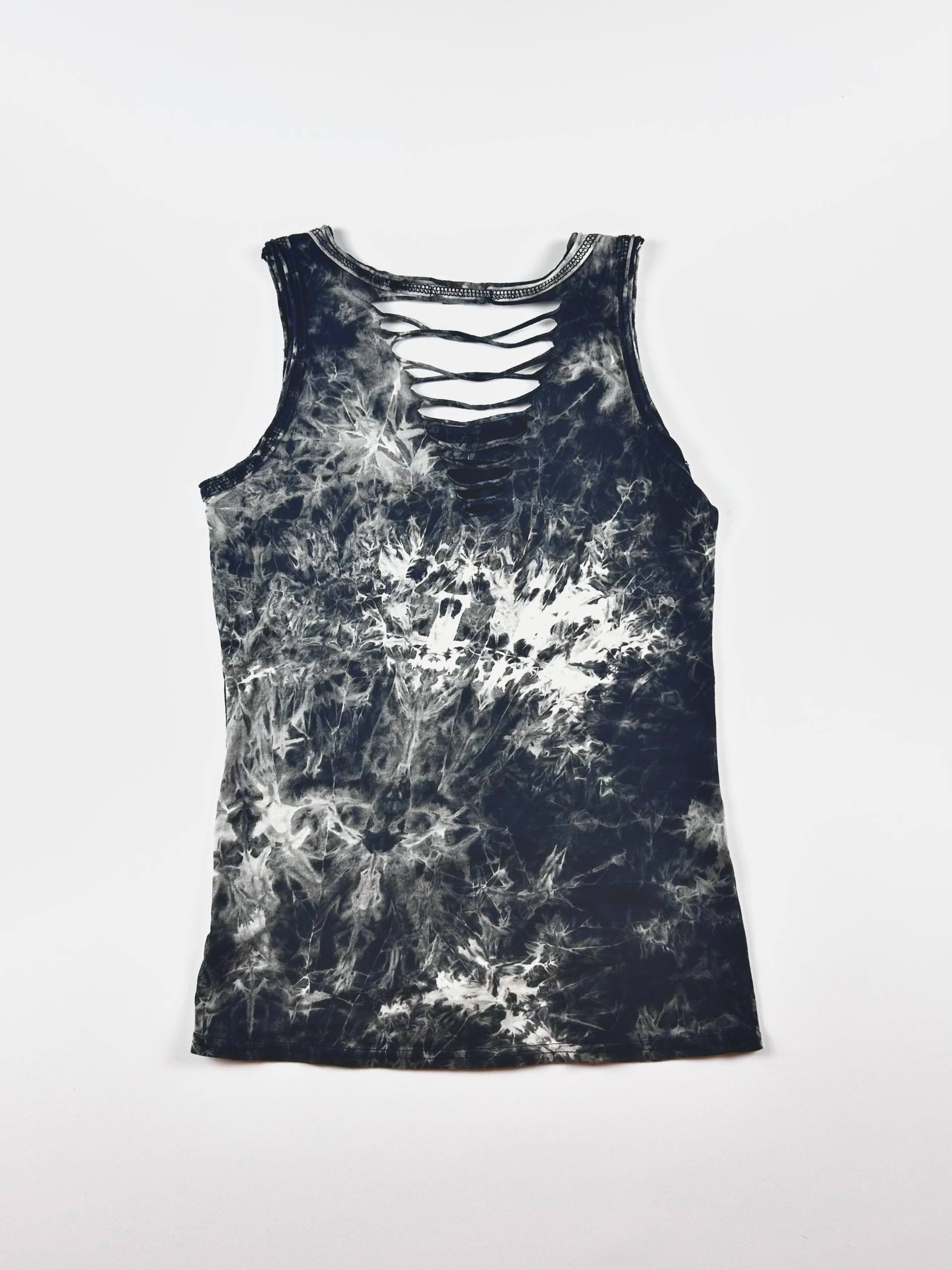 ALTERSTUDIO Y2K TOP WITH RHINESTONES майка