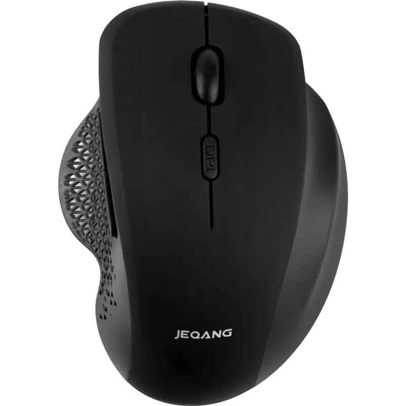 Бездротова миша Jeqang JW-D221 2.4G/BT Black