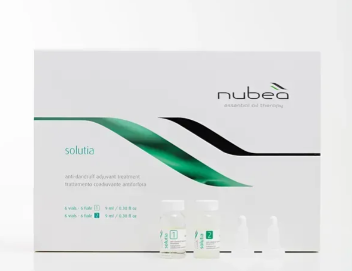 Терапія у флаконах проти лупи Nubea Solutia