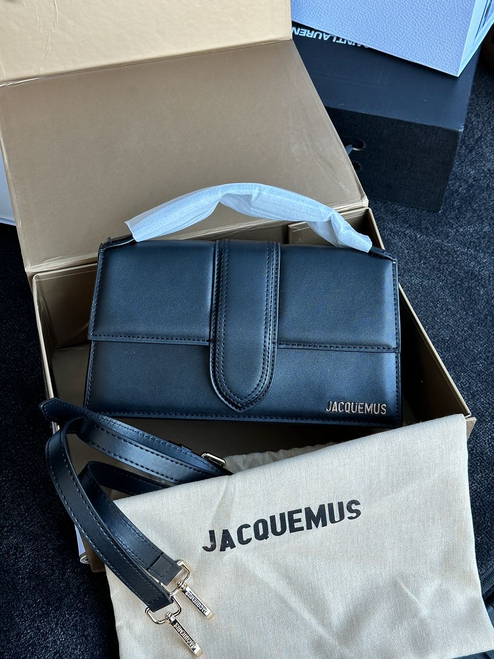 Jacquemus Le Grand Bambino Black