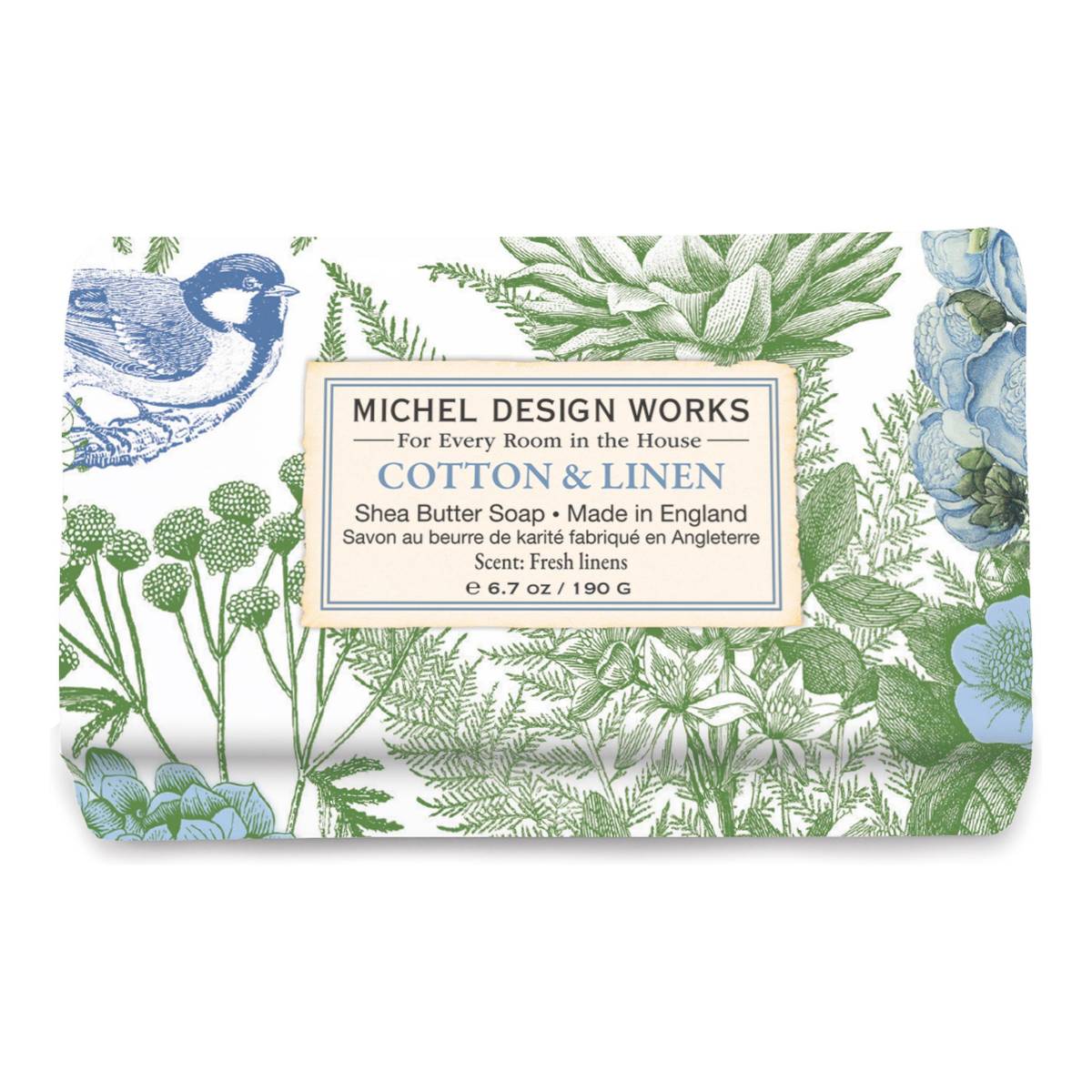 Мило Michel Design Works Бавовна та льон 190г