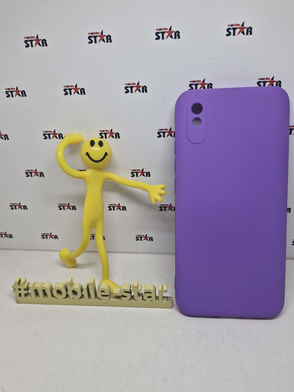 Чохол Silicone Case Camera (no logo) for Xiaomi Redmi 9A lilac