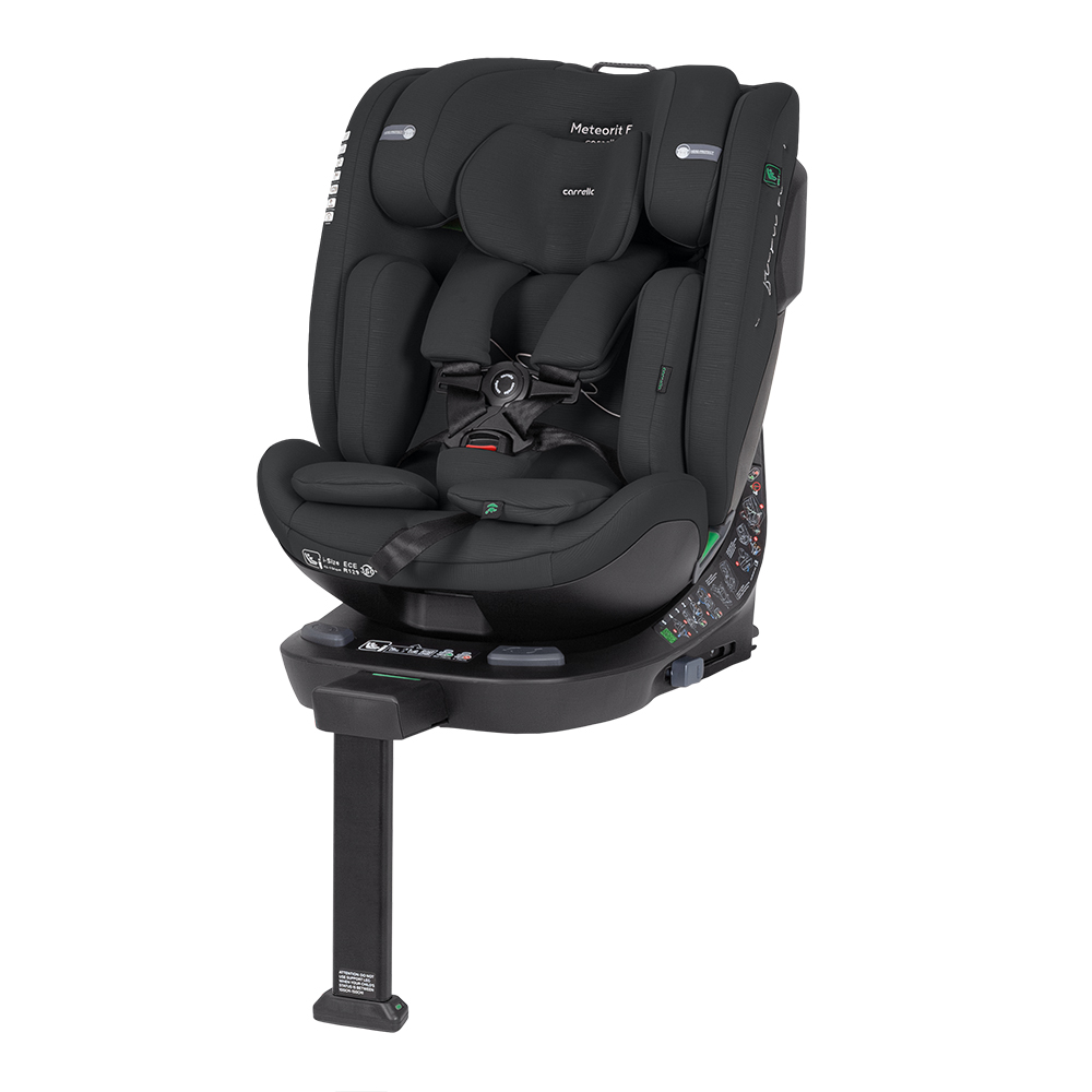 Дитяче автокрісло CARRELLO Meteorit F CRL-15101 Deepwater Grey поворот, опор.стійка
