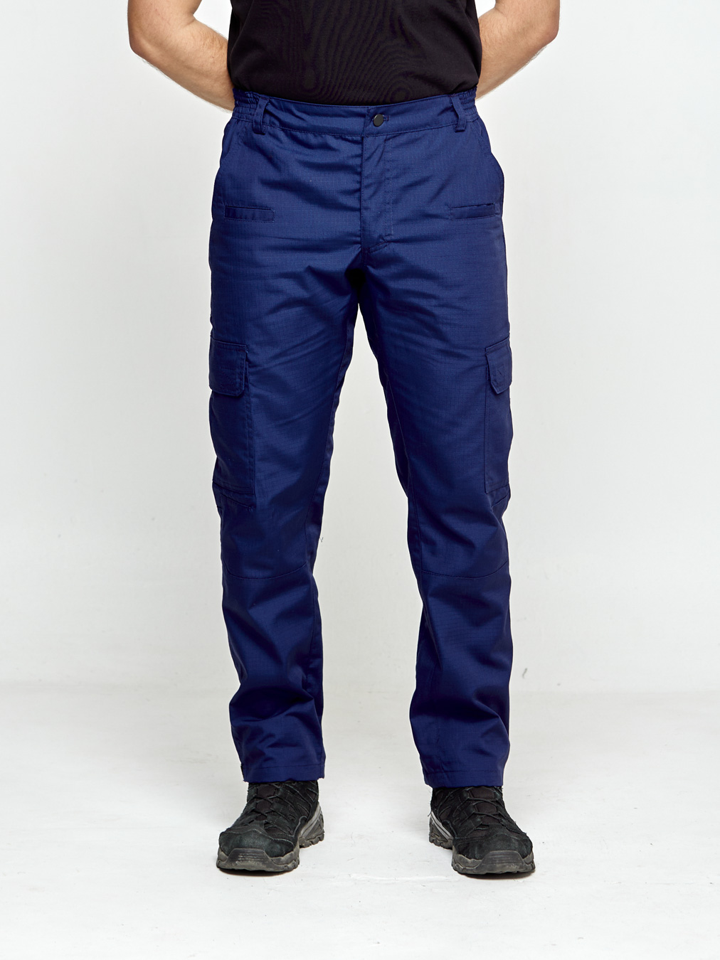 Штани чоловічі UKM Tactical сині ріп-стоп