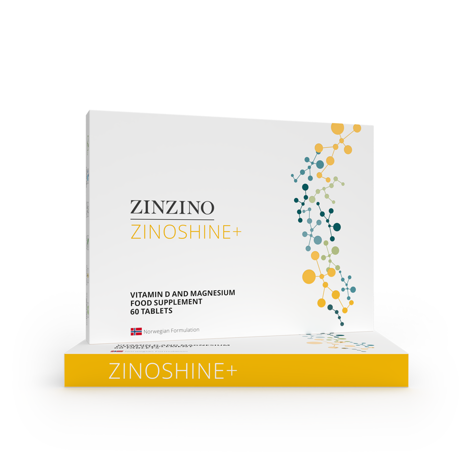 Zinoshine+ - харчова добавка вітаміну D і магнію / potravinárska prídavná látka vitamínu D a horčíka