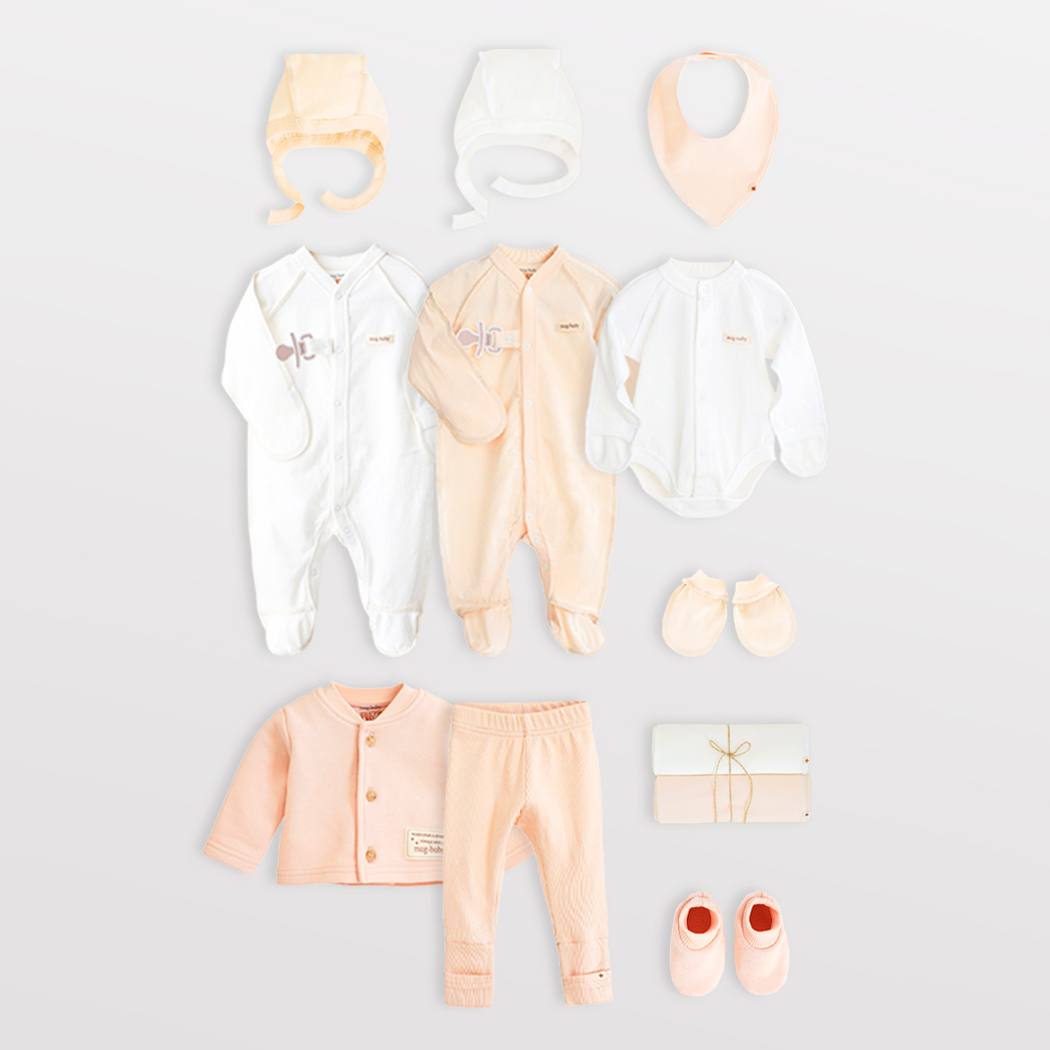 Набір для новонародженого "Персиковий"