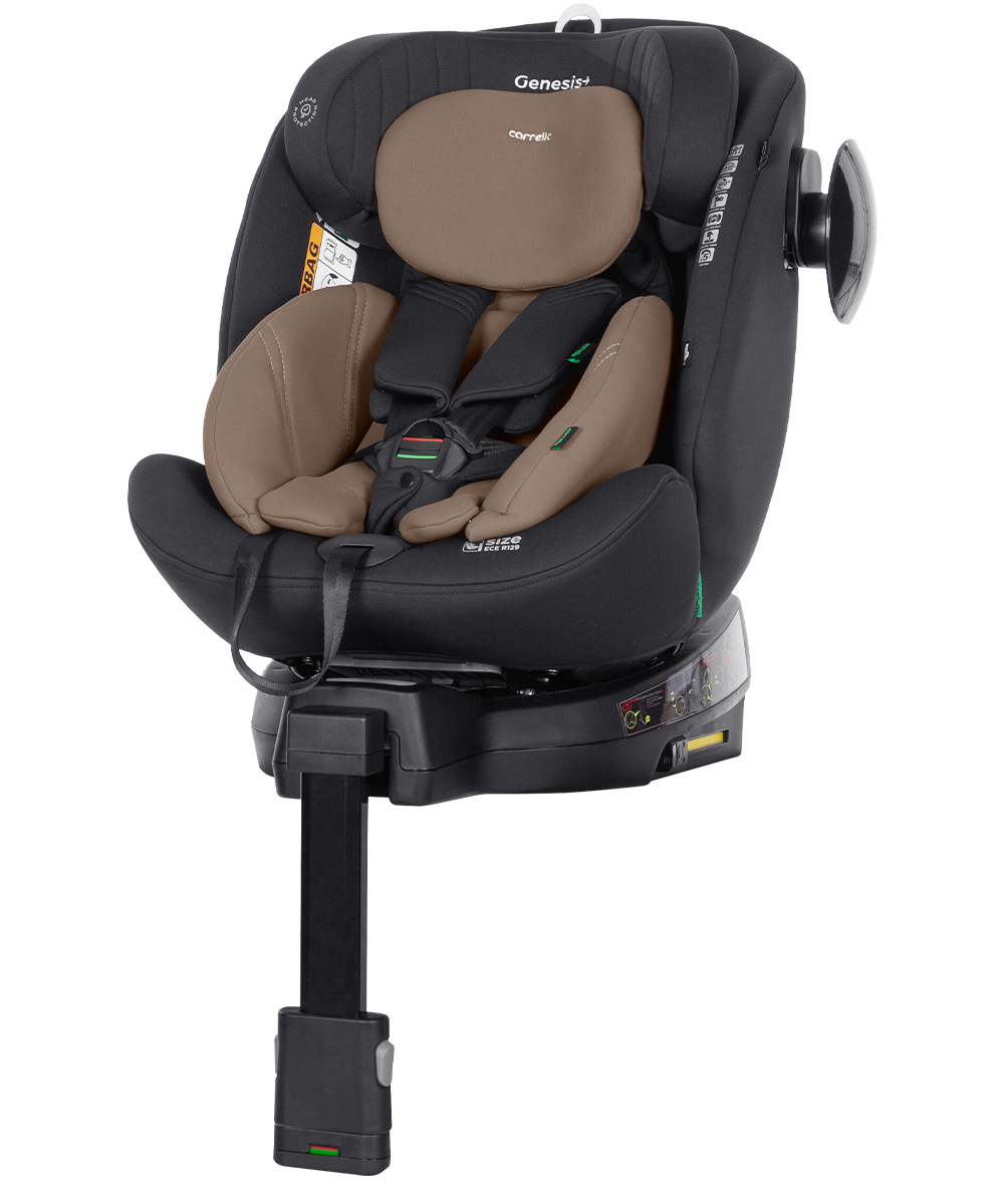 Автокрісло CARRELLO Genesis+ CRL-12807 від 40 до 150 см 0+1+2+3 ISOFIX Sand Beige