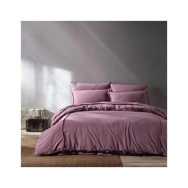 Набір постільної білизни Buldan`s 200х220 Євро Бузковий