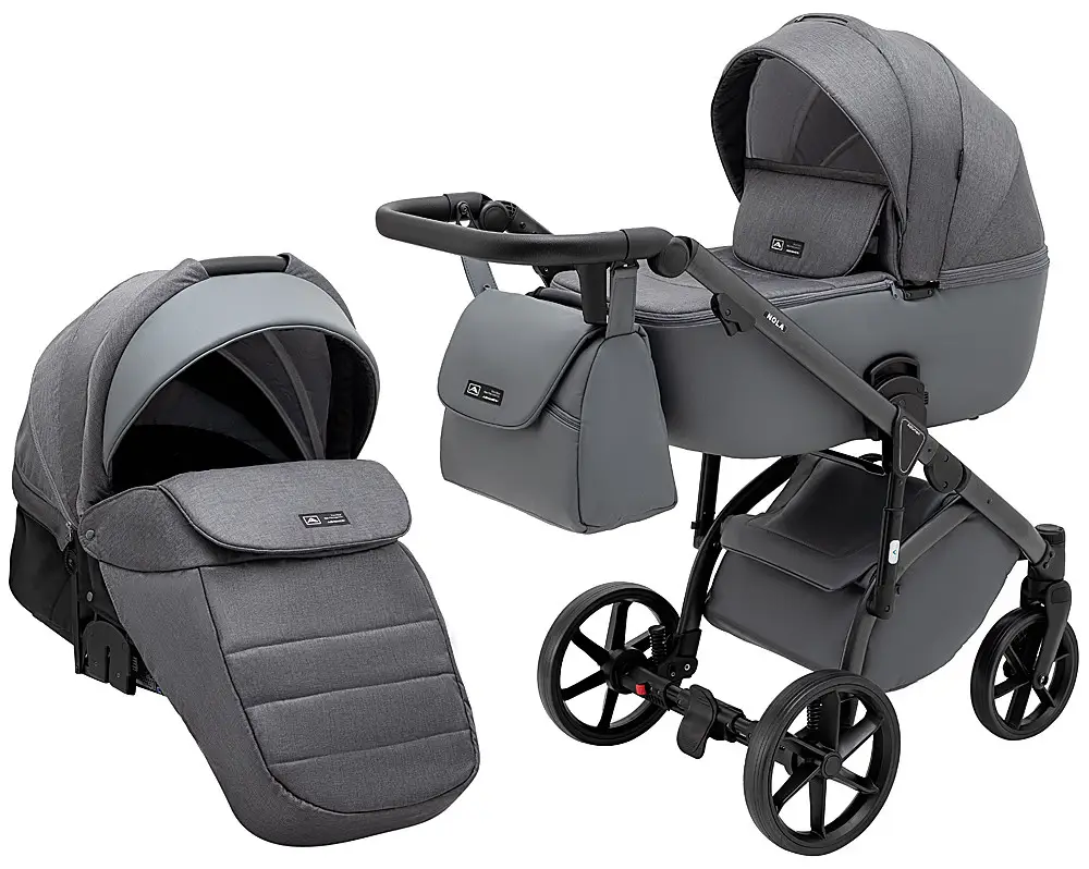 Коляска 2 в 1 Adamex Nola Natura 10 stone