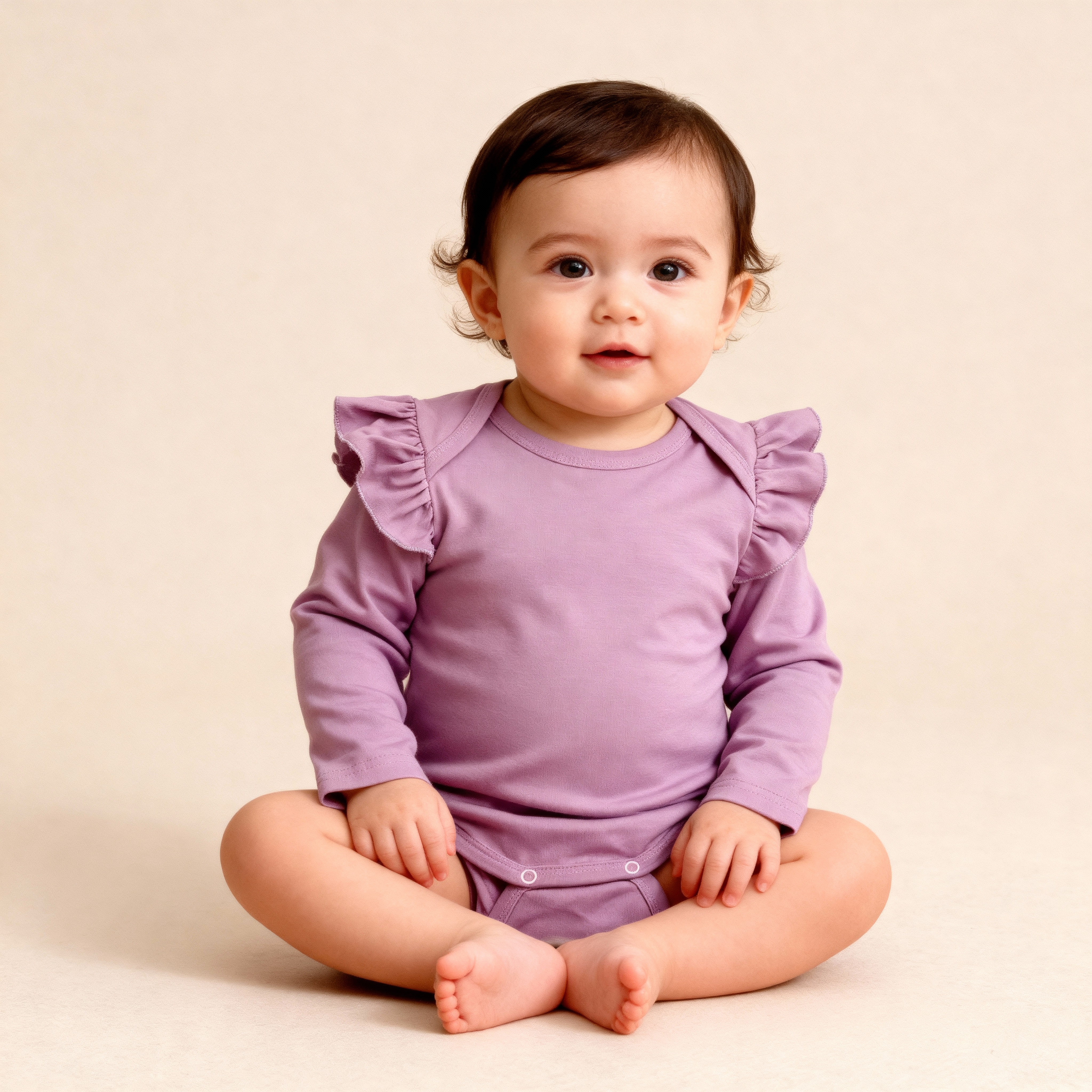 Дитяче боді з крильцями у кольорі фрез