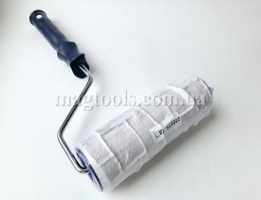 Валик структурний гумовий 60х180мм 2205TS (сірий) "камінь нарізка облицювальна"