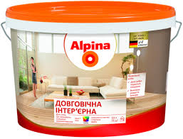 Фарба інтер'єрна латексна шовковисто-матова Alpina "Довговічна інтер'єрна"