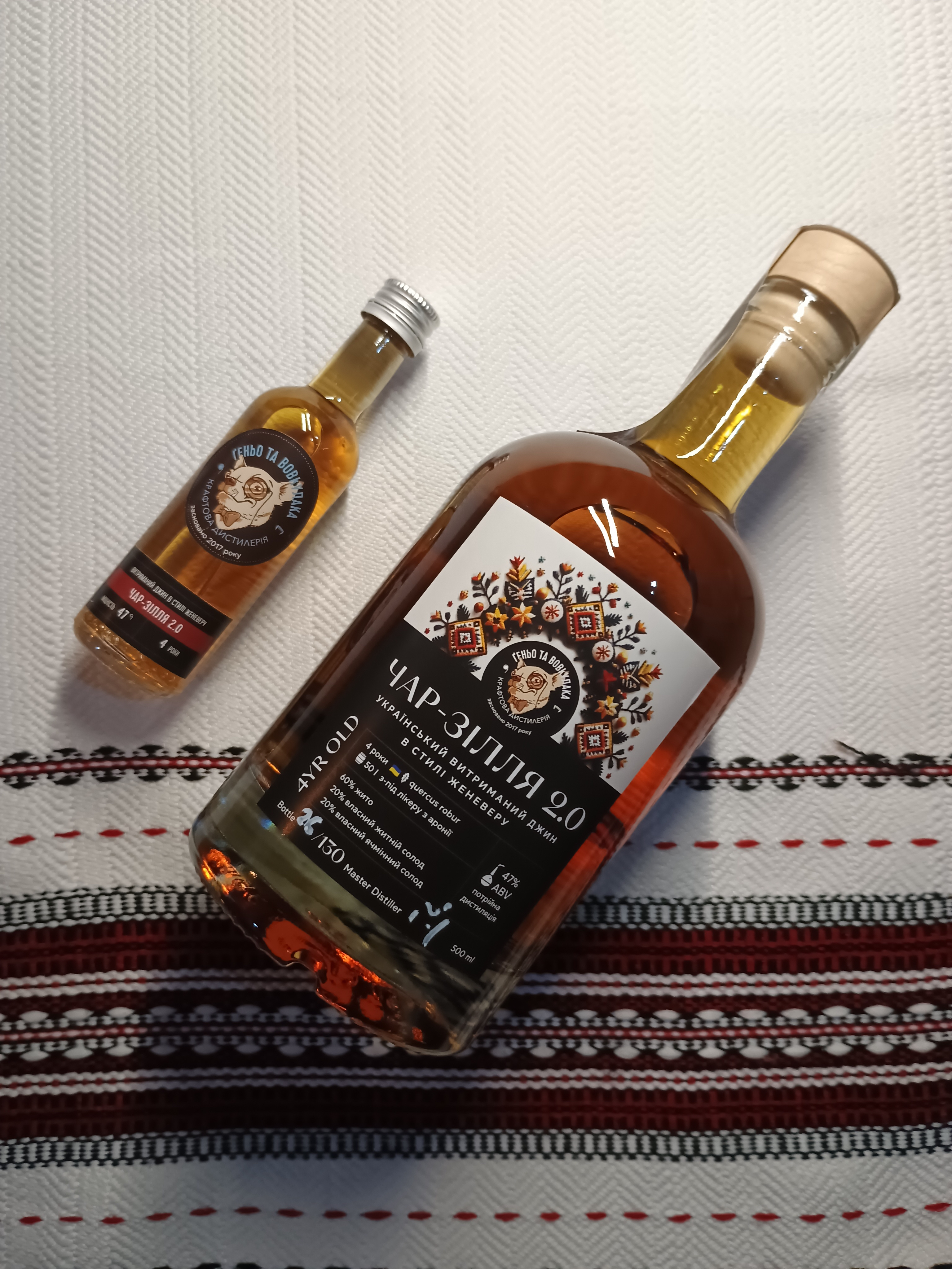 Чар-зілля 2.0 (джин чотирирічної витримки) - 0,5 л