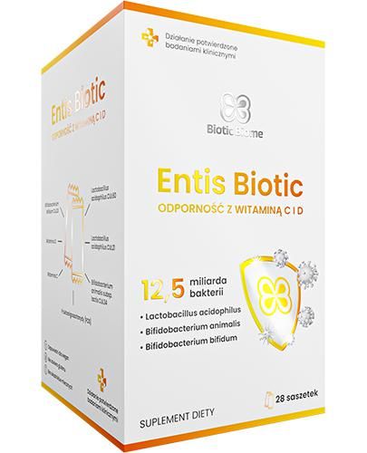 Entis Biotic Odpornosc з вітамінами C і D - 28 пакетиків