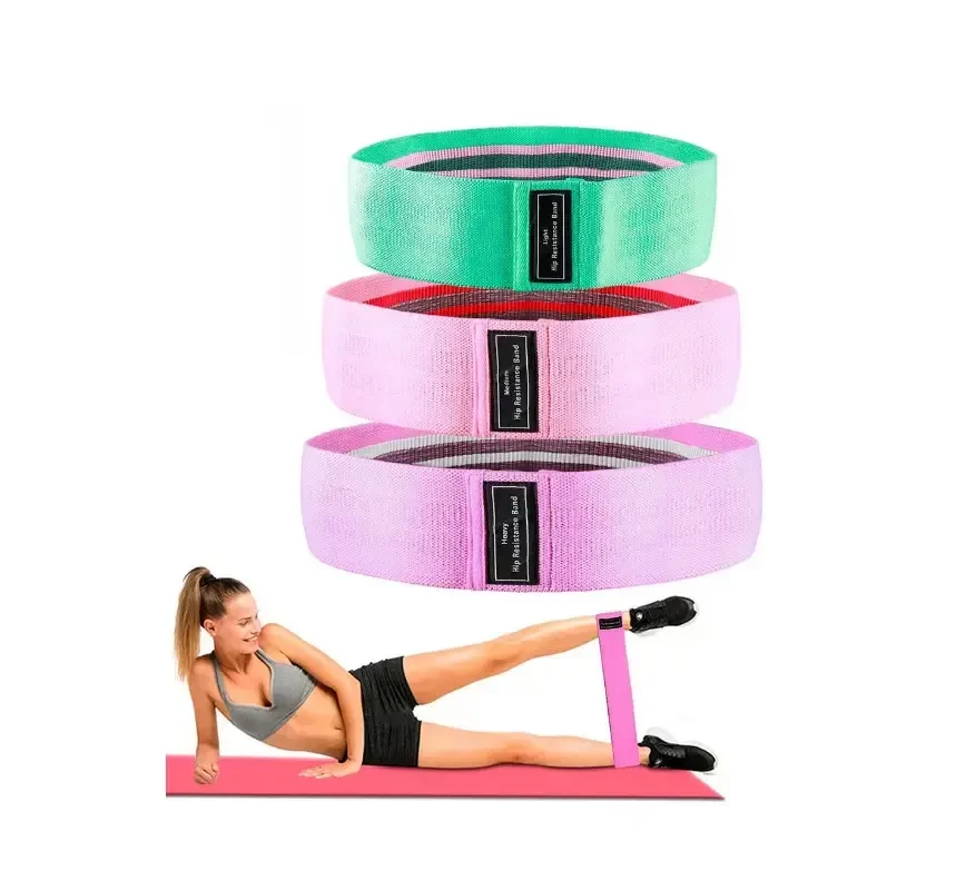 Набір тканинних фітнес гумок Luting Hip Resistance Bands 3 штуки