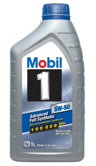 Моторна олива 5W50 моторна MOBIL 1 FS X2, 1л