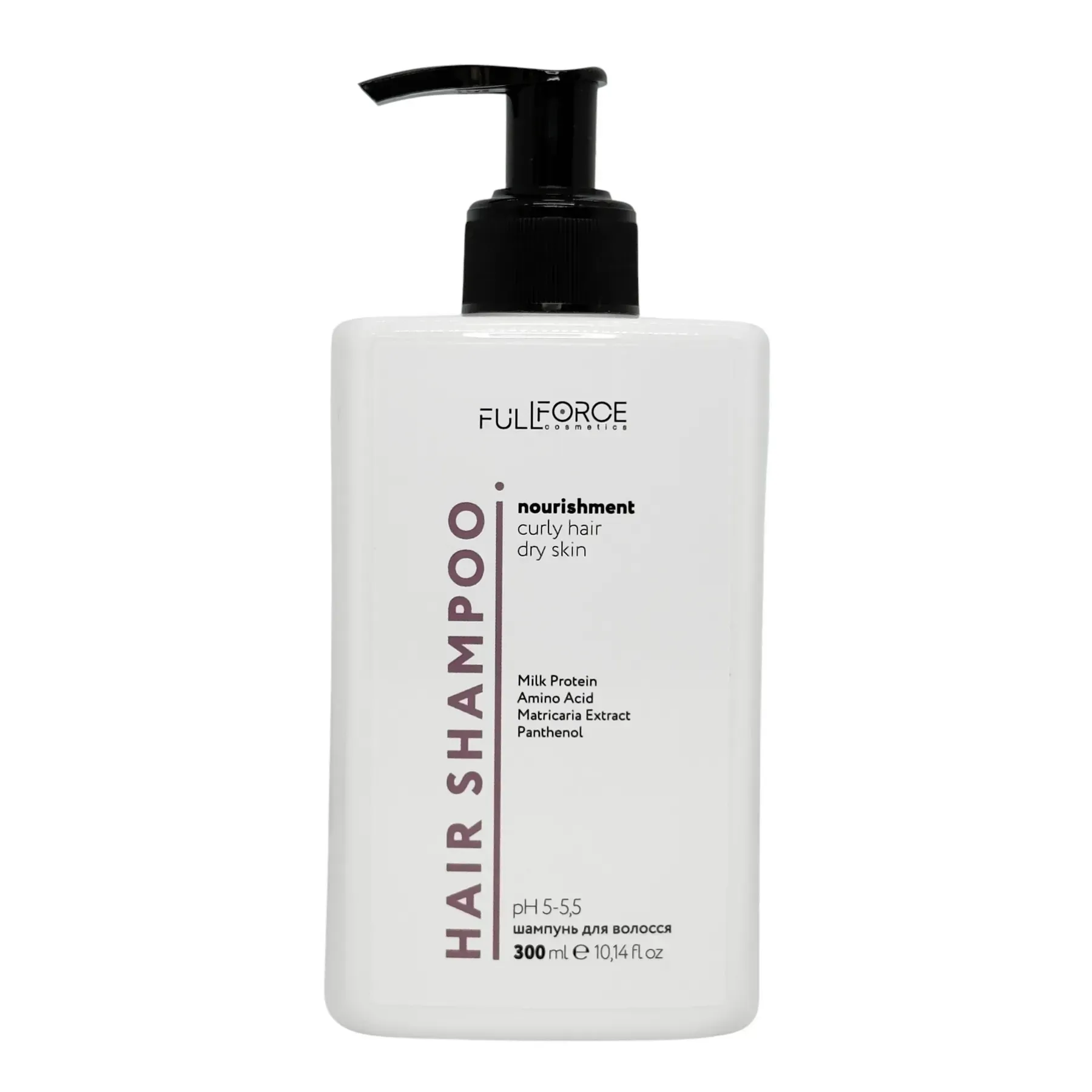 Живильний шампунь для кучерявого волосся NOURISHMENT curly hair shampoo                