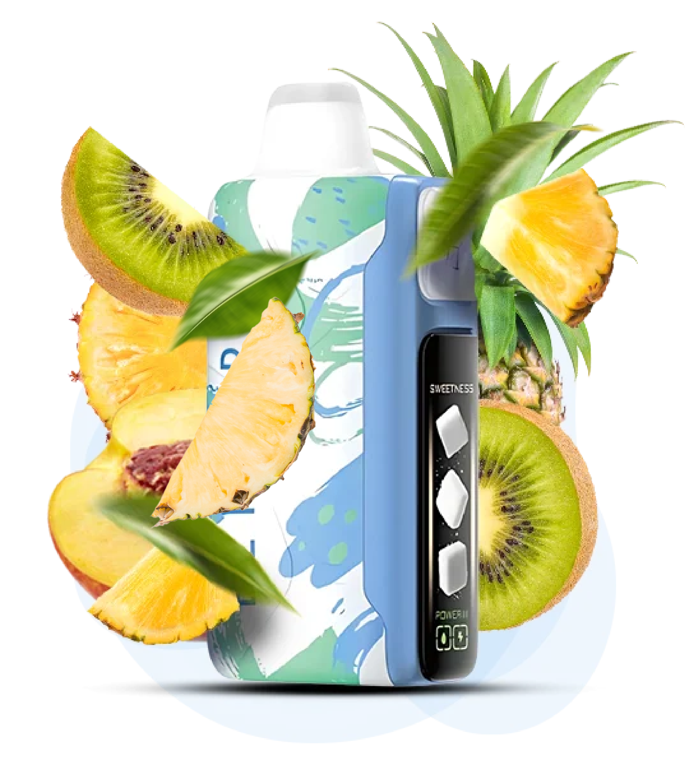 Elf Nic King 30000 Kiwi Pineapple Peach ( Ківі Ананас Персик )