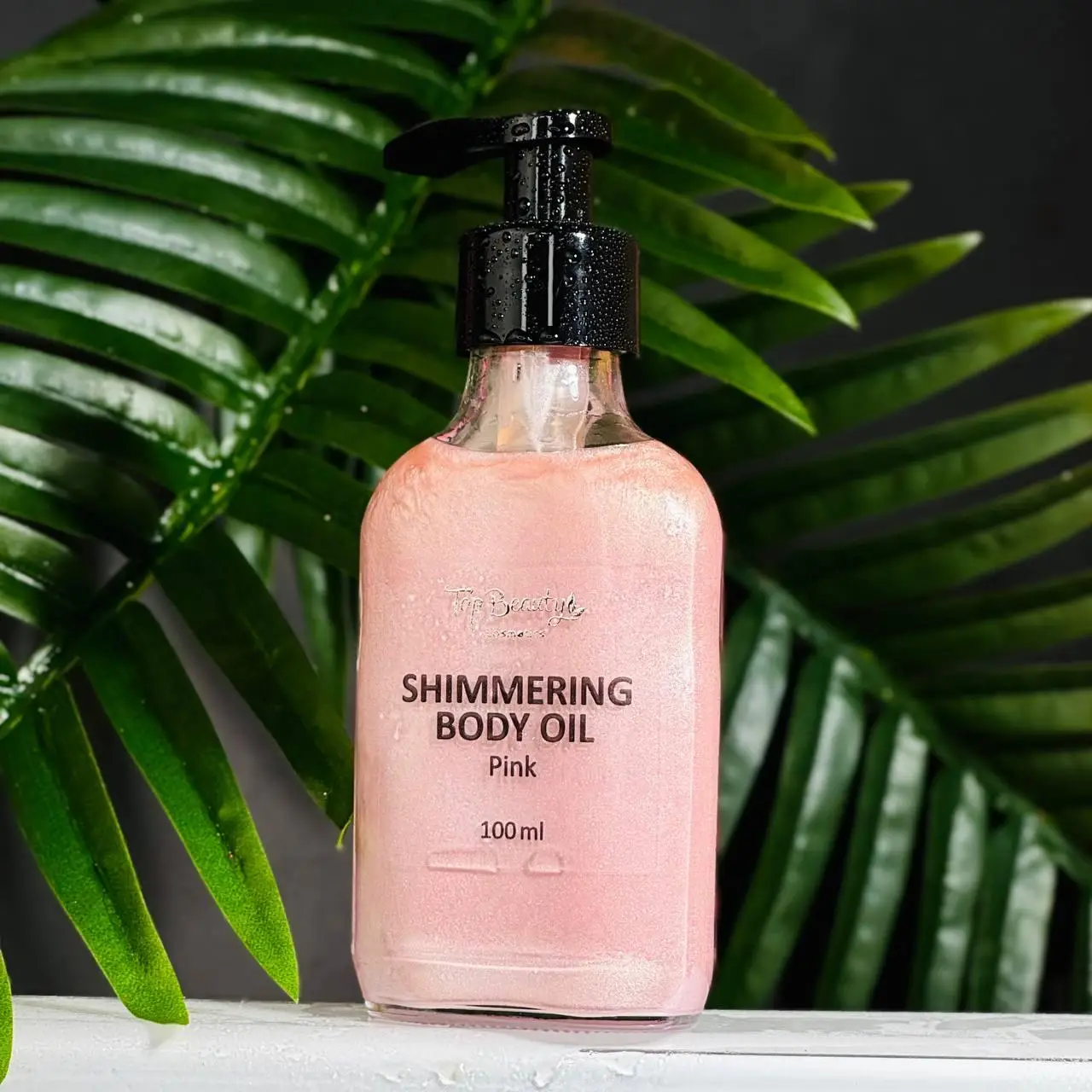 Мерехтливе масло для тіла Top Beauty Shimmering Body Oil 100 мл Pink 