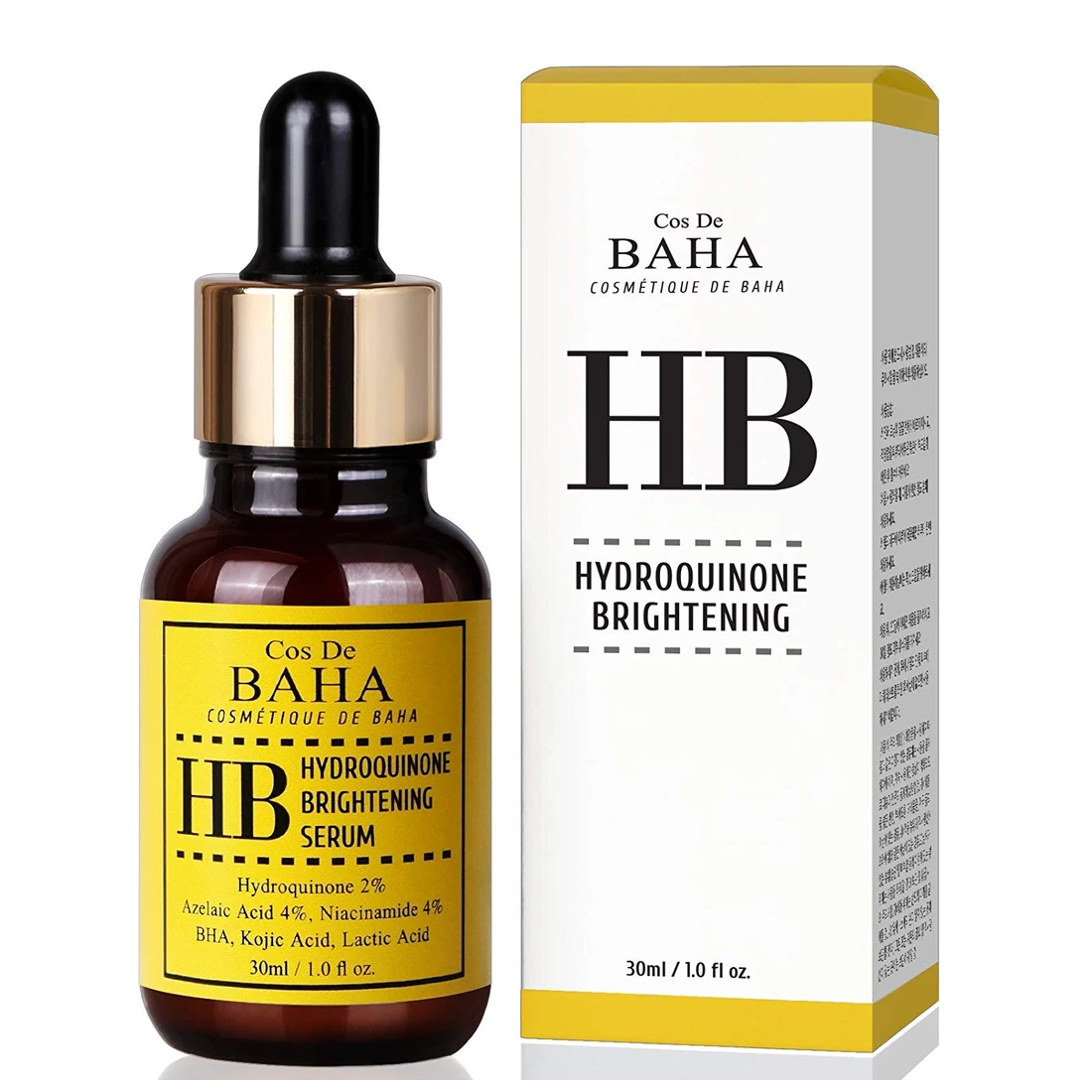 Інтенсивна сироватка проти пігментації з гідрохіноном Cos De BAHA Hydroquinone Brightening Serum 30 мл