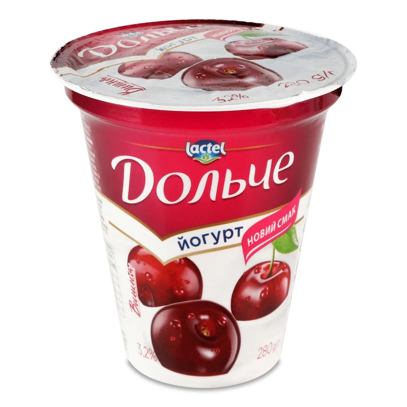 Йогурт Дольче Вишня 3.2% 280 г