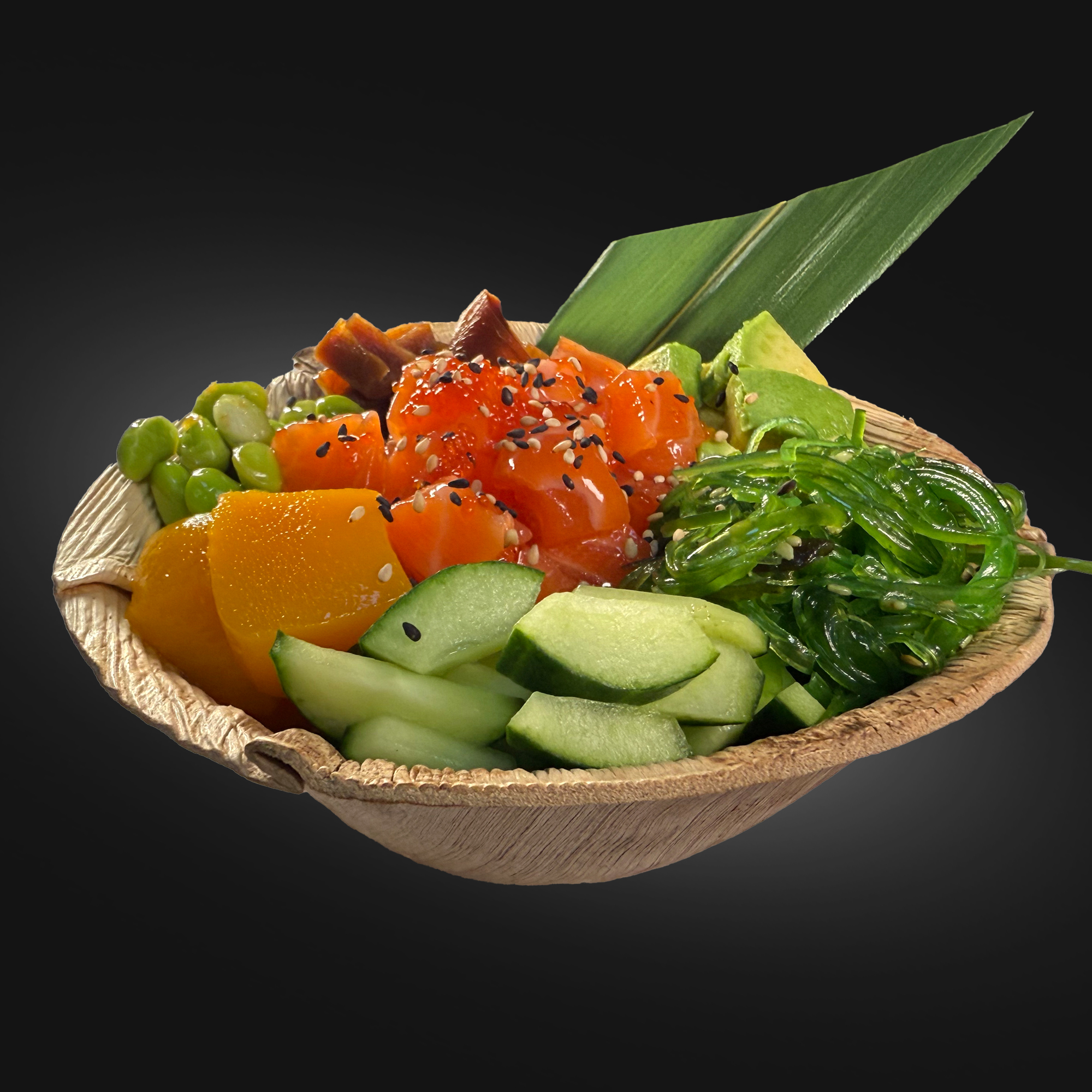 Поке Боул з лососем