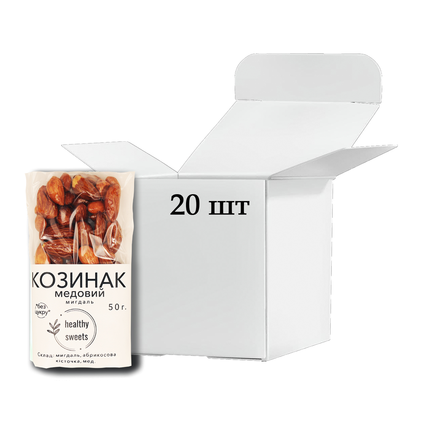 Козинак Мигдаль 50 г Бокс 20 шт