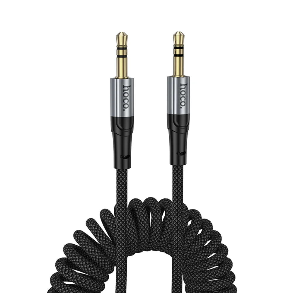 AUX кабель Hoco UPA33 Nuevo нейлоновий 3,5mm male на 3,5mm male (1,5 м)