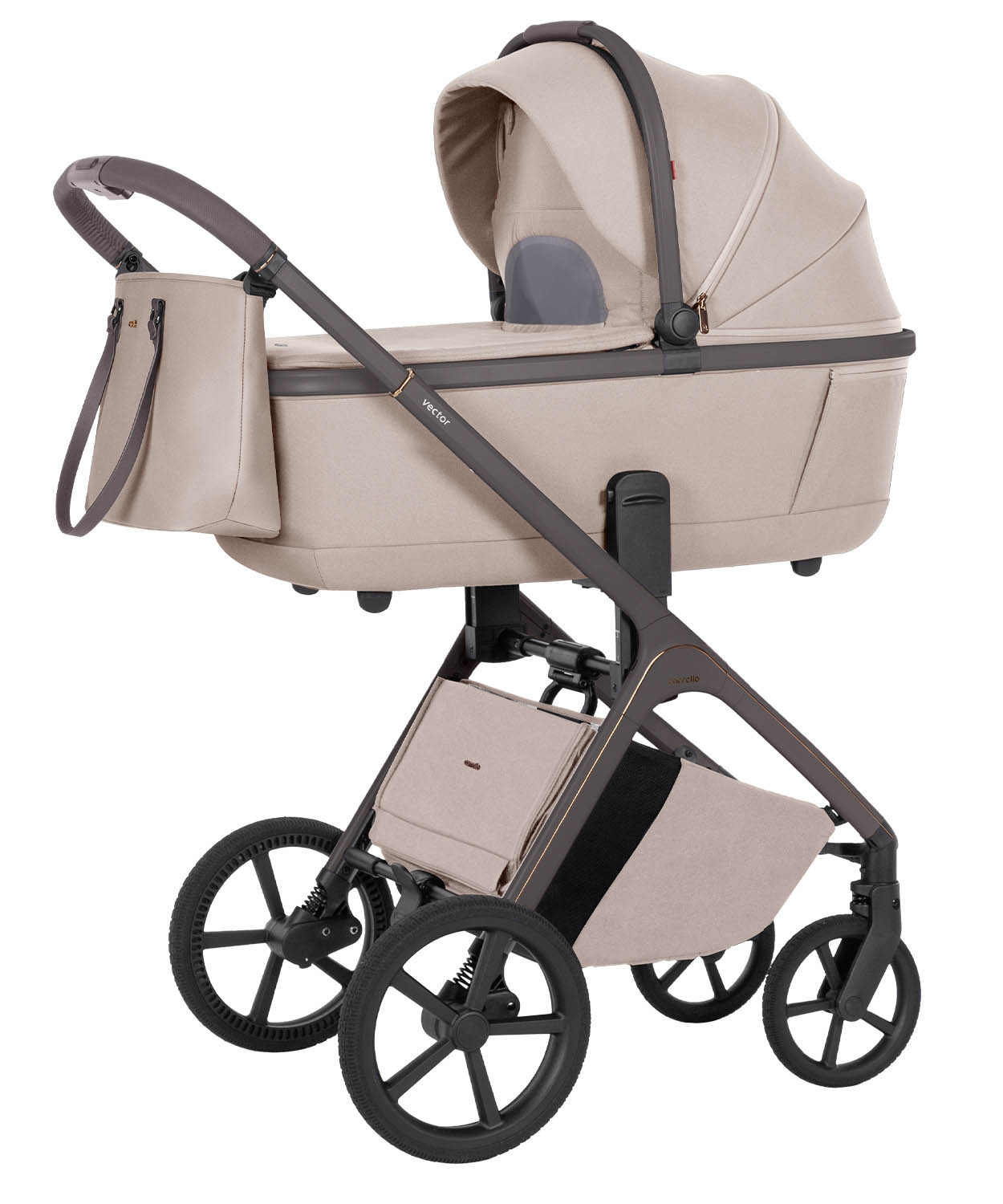 Коляска універсальна CARRELLO Vector CRL-6552 2в1 Angora Beige