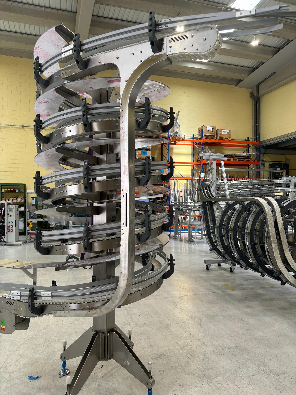 X85 Стандартний спіральний конвеєр