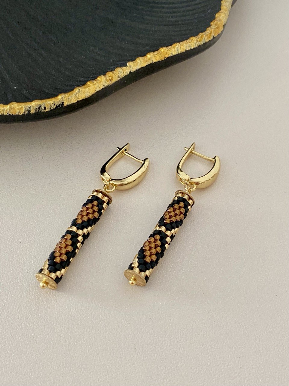 Сережки Python, gold