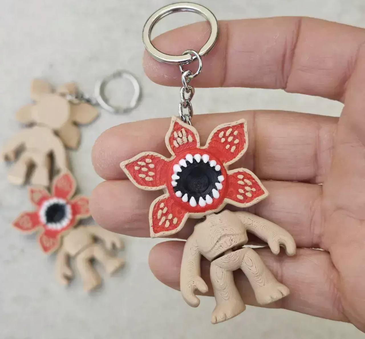 Брелок 3Д Демогоргон Дивні дива, Demogorgon Stranger Things