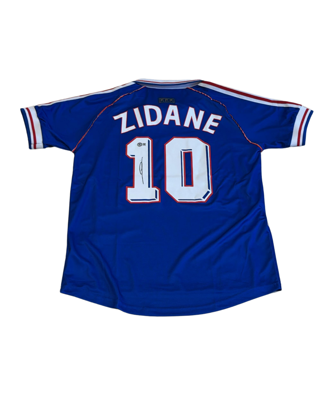 ZIDANE FRANCIA JERSEY SIGNED CERTIFICADO BECKETT