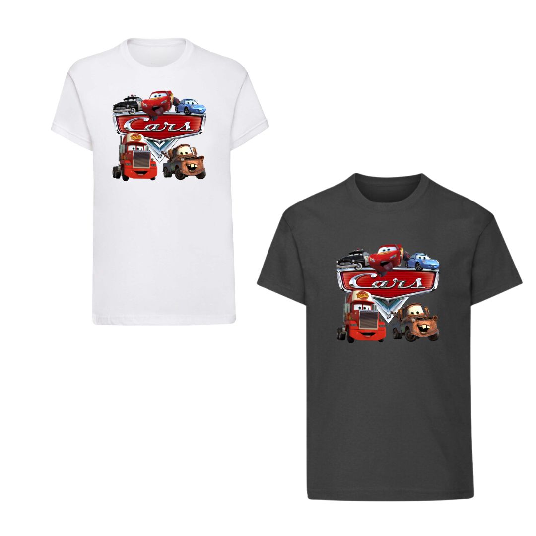 Дитяча футболка з принтом Тачки