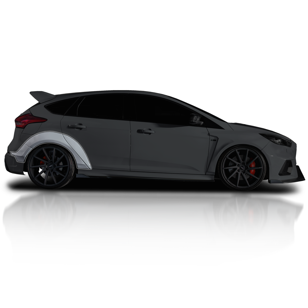 Ford Focus RS RE Fender Flares (Rear)