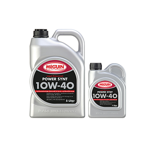 Акція Олива моторна Meguin POWER SYNT SAE 10W-40 5 л + 1 л