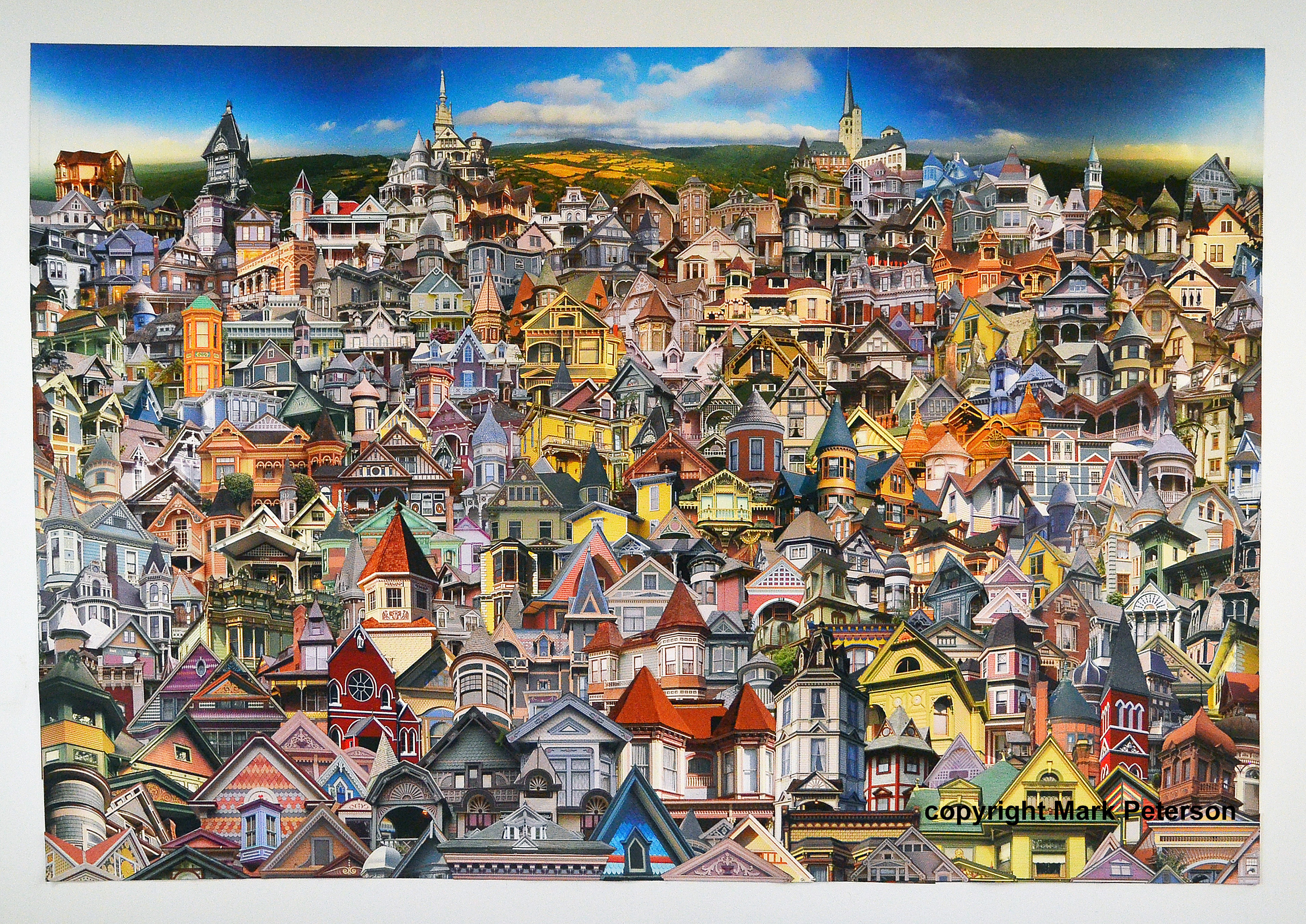 Eureka California Density Study 30x45 (framed)