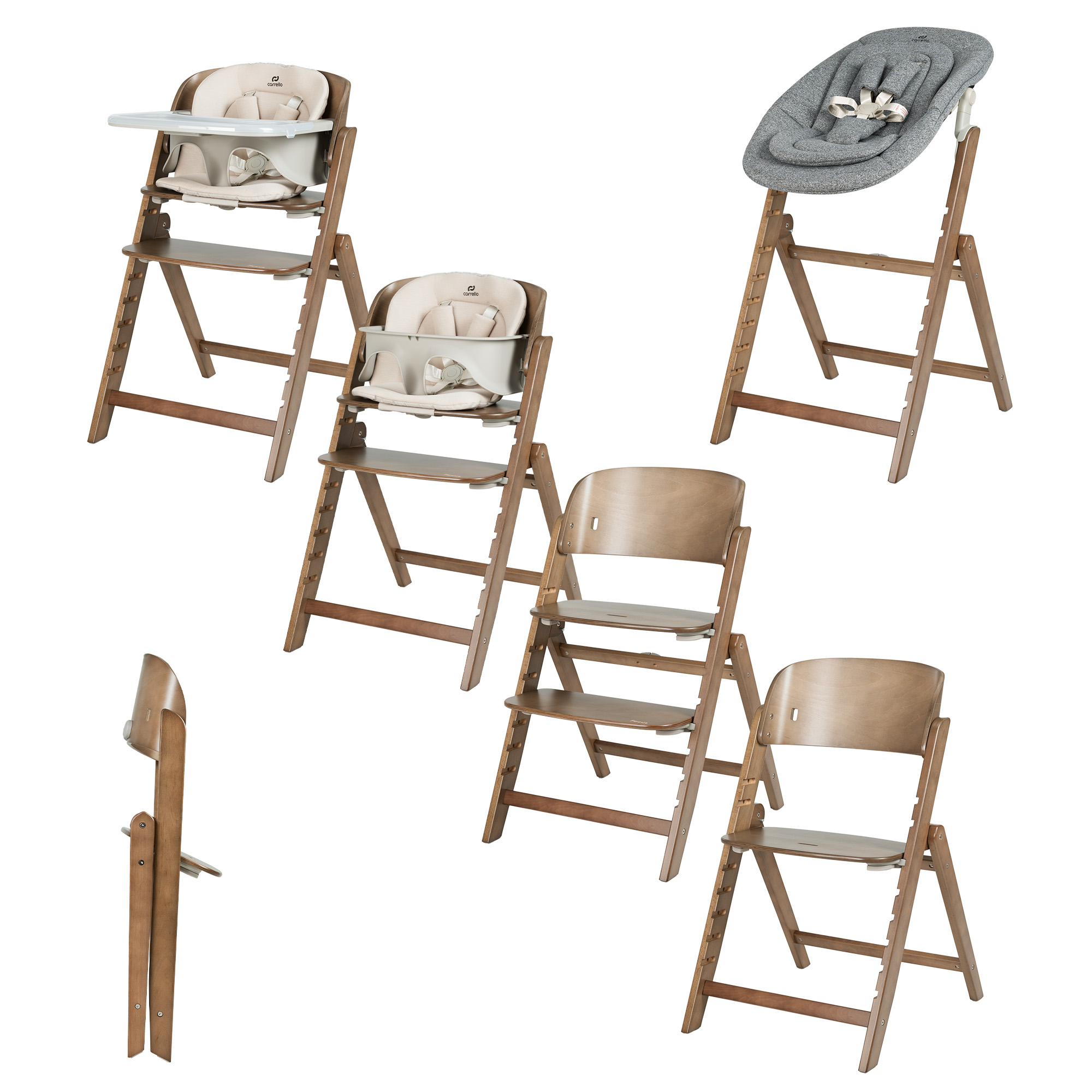 Стілець для годування CARRELLO Focus CRL-16801 Croissant Beige