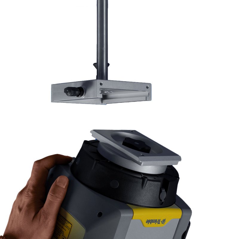 Universal ceiling mount for laser scanner