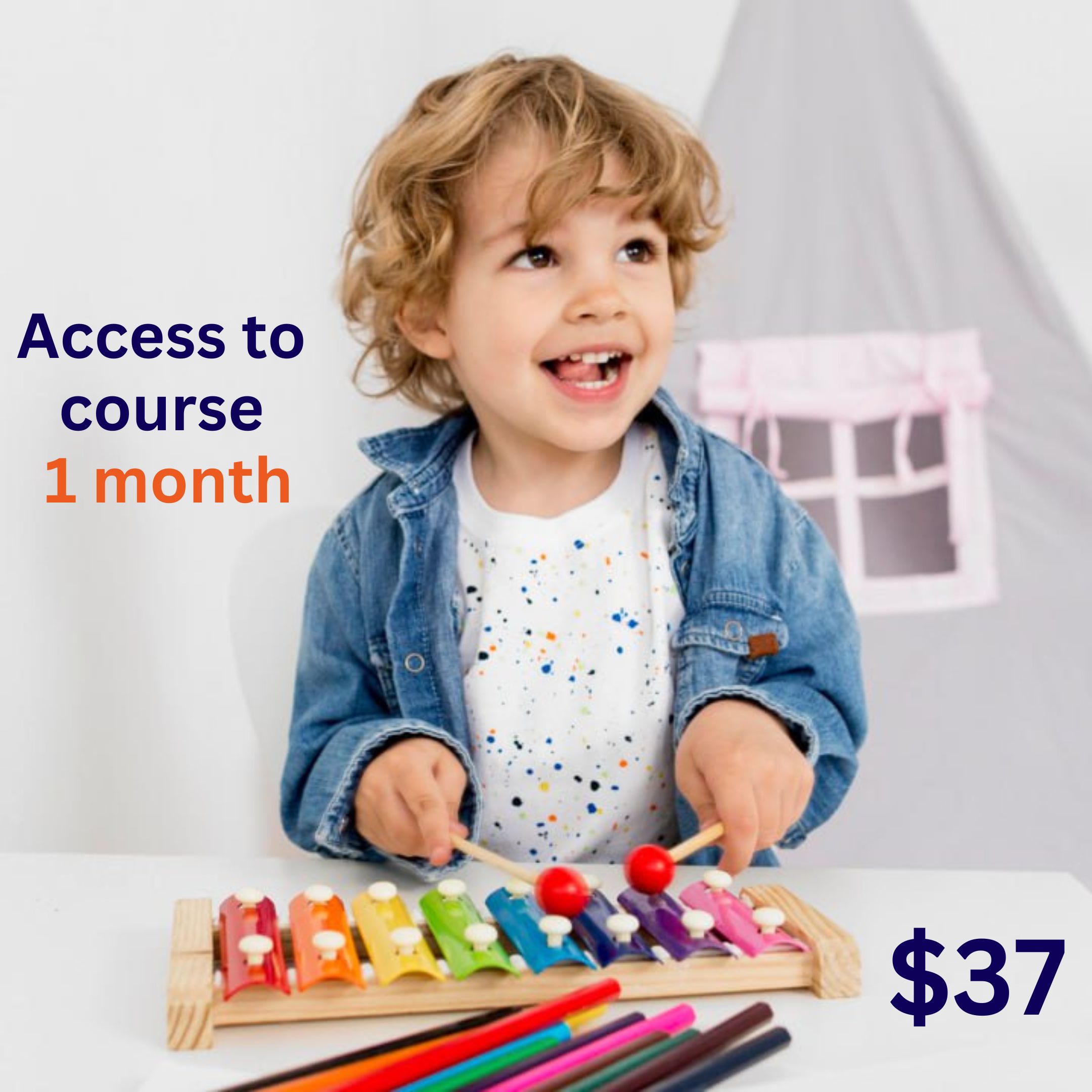 $37 - Genius kid 1-6 = 1 month access