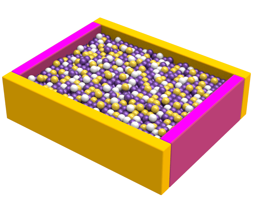 Сухий басейн Прямокутник 2,0 х 1,5 м