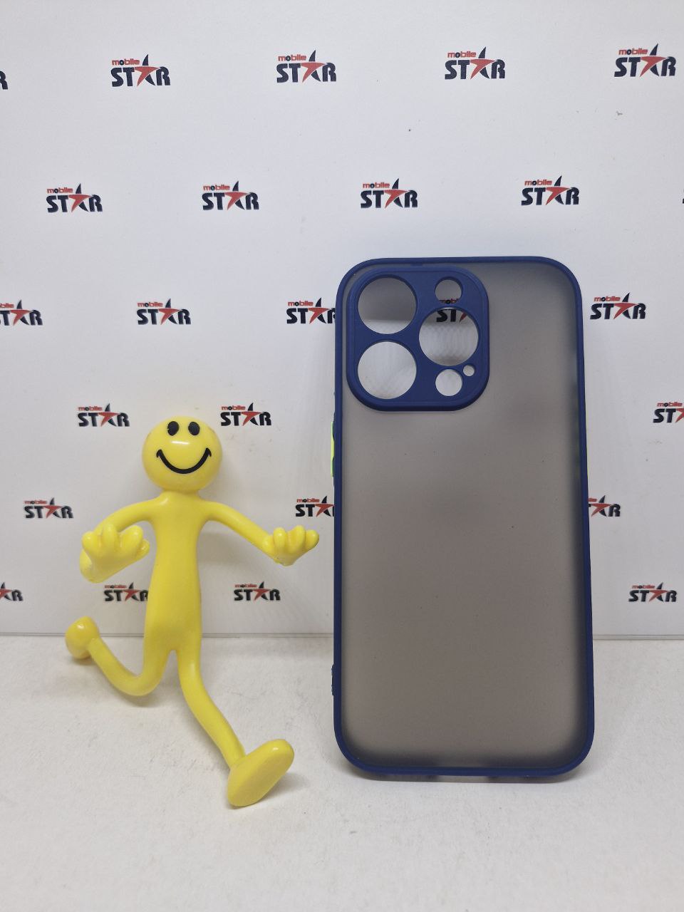 Чохол-бампер захисний Gingle Matte Case iPhone 15 Pro blue