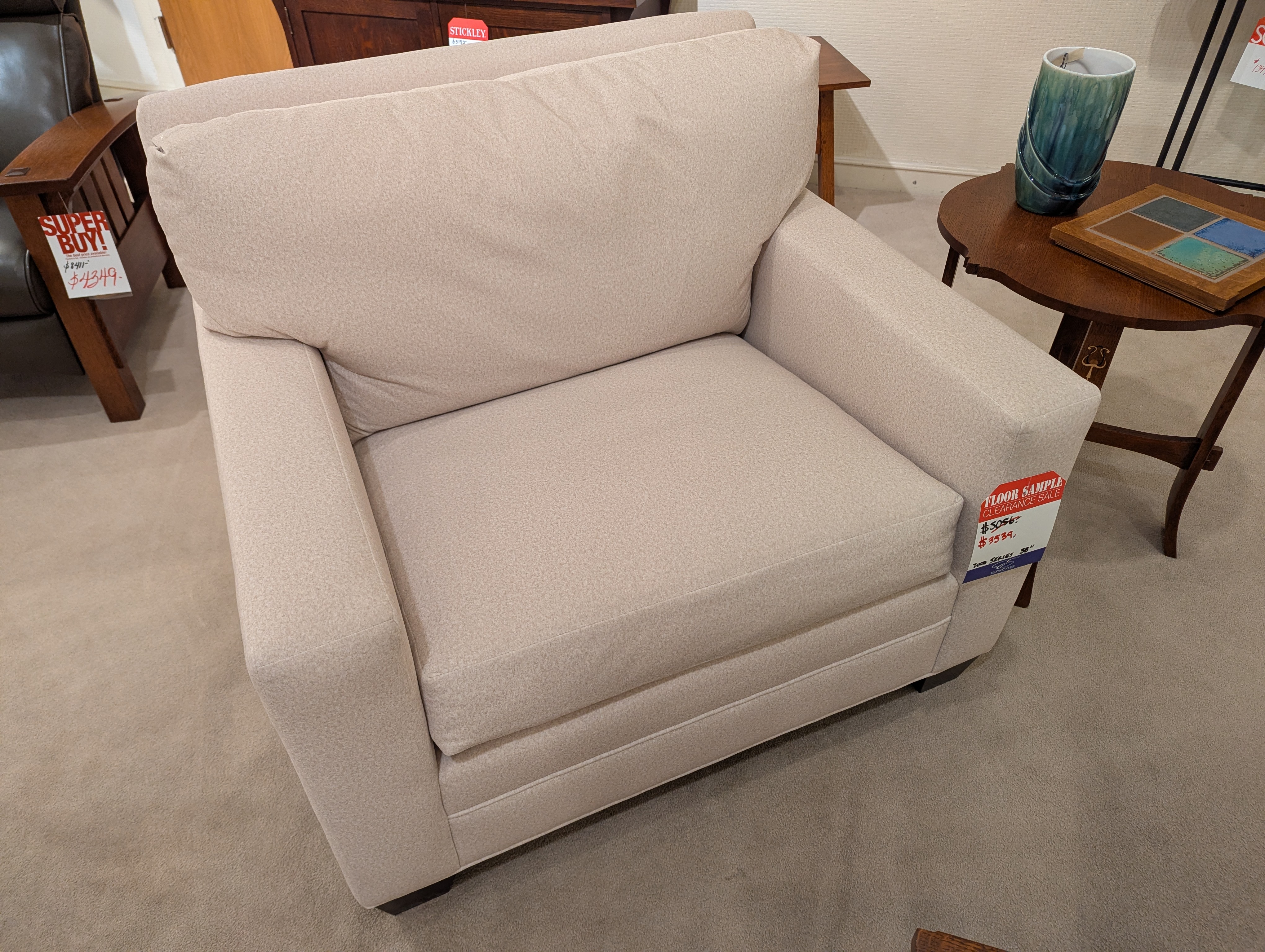 Stickley 7000 Series Chair and a Half