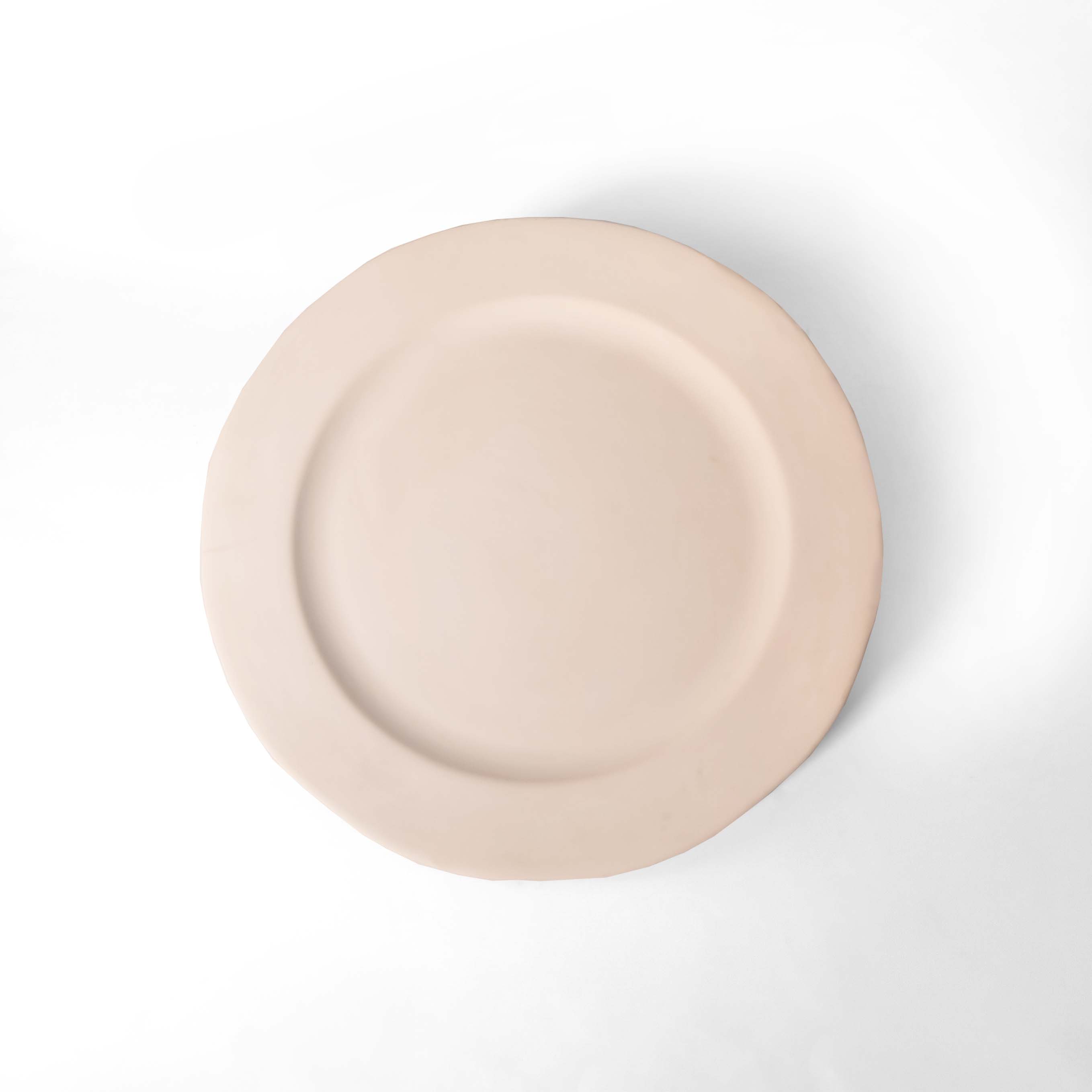 Тарілка утильна заготовка 29 см | майоліка