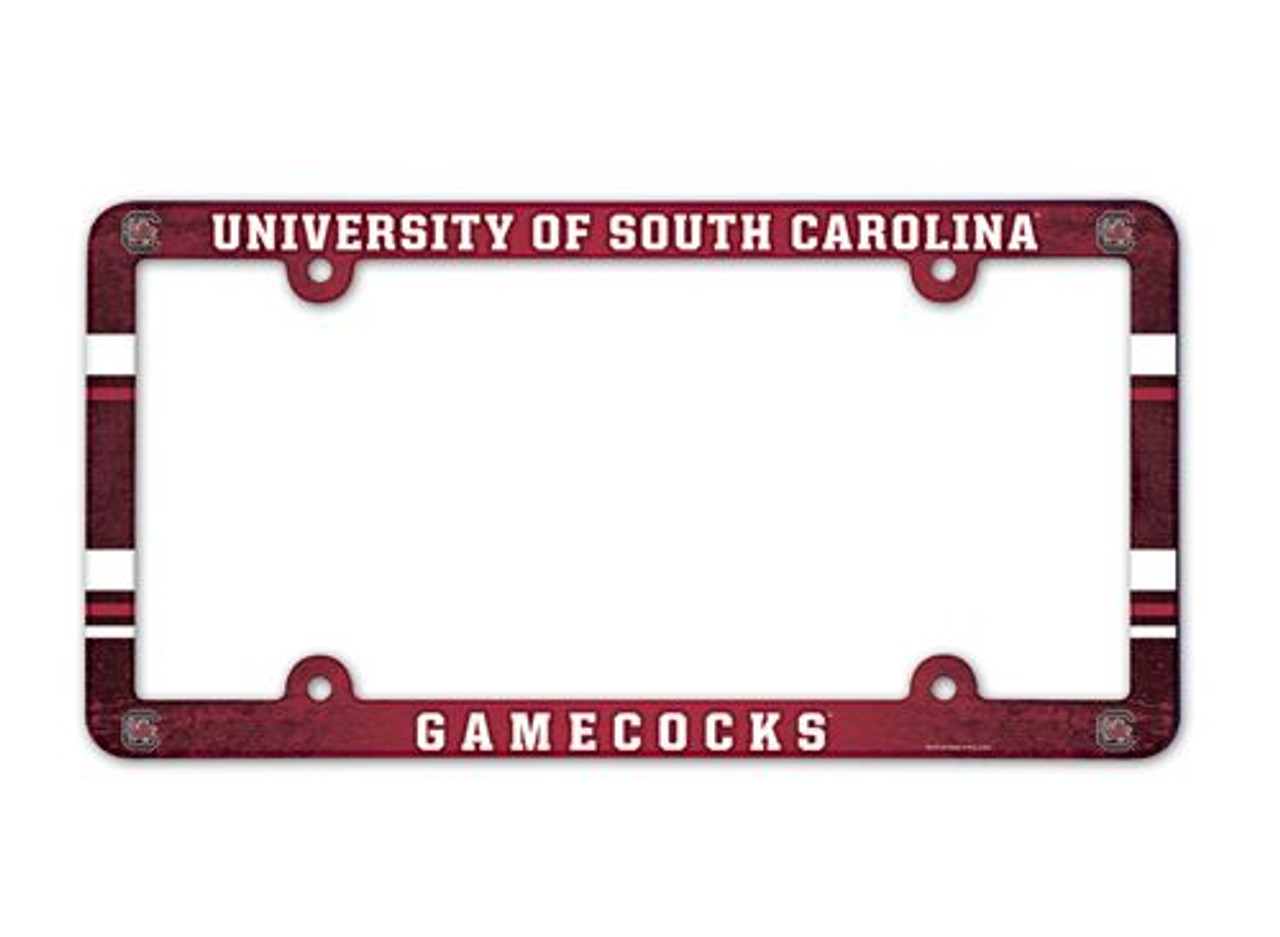 South Carolina Gamecocks License Plate Frame - Full Color