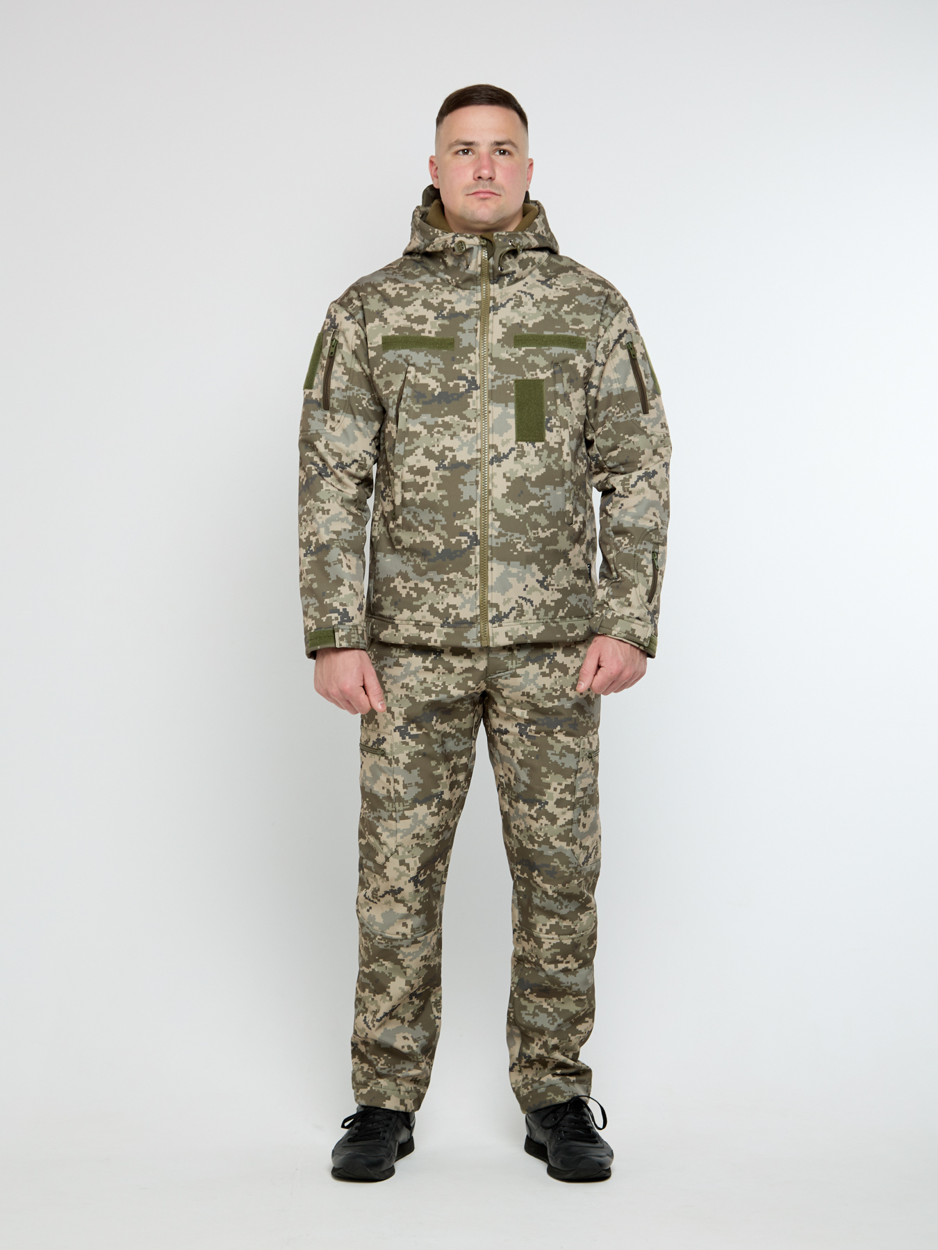 Чоловічий костюм UKM Softshell 2.0 піксель