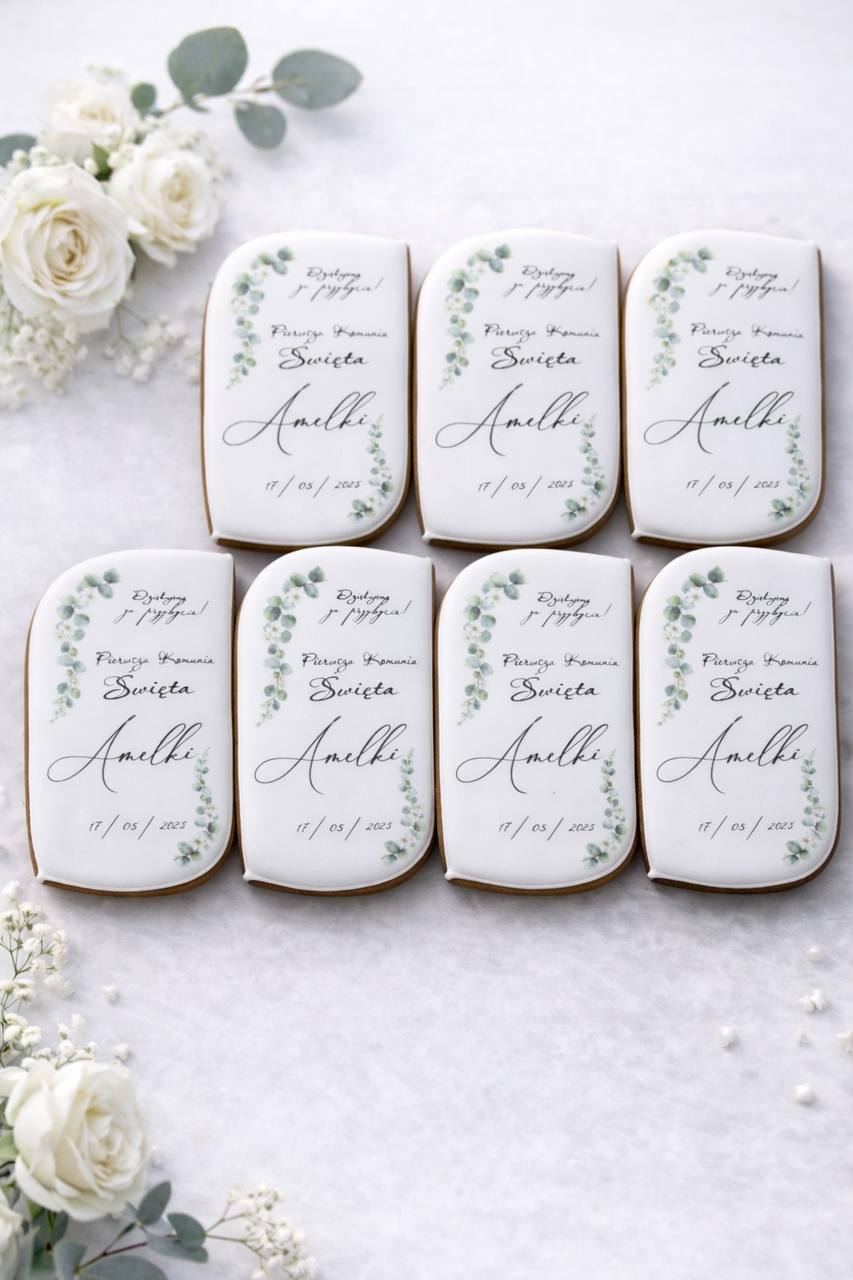 Personalizowany piernik prostokątny – 8 cm / 10 cm