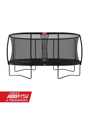 Батут BERG Grand Champion Regular 520 Black + Safety Net Deluxe