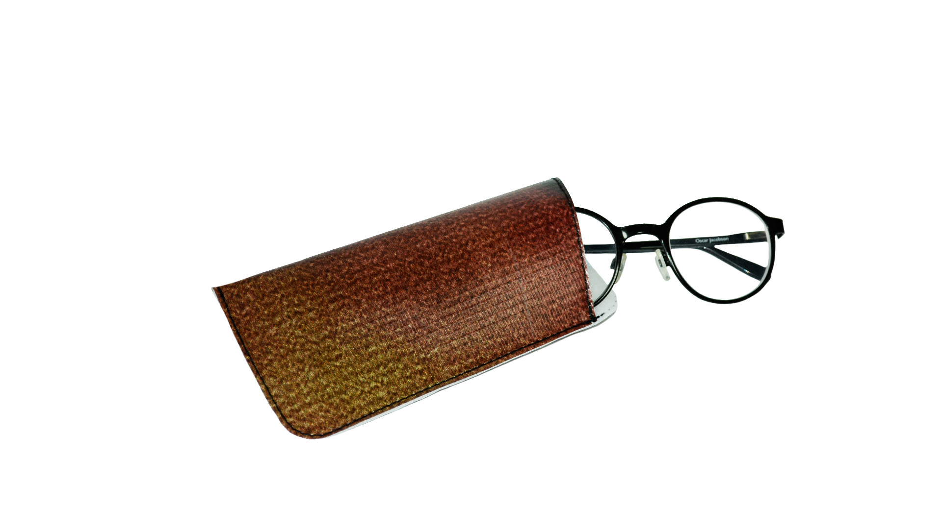 Upcycled eyeglasses case - 3.14 (07)